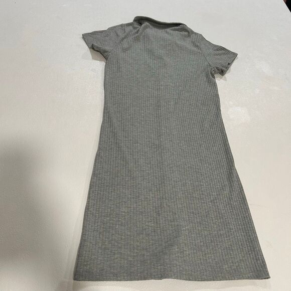 American Eagle Ribbed Button Front Shirt Dress – Medium - Picture 2 of 5